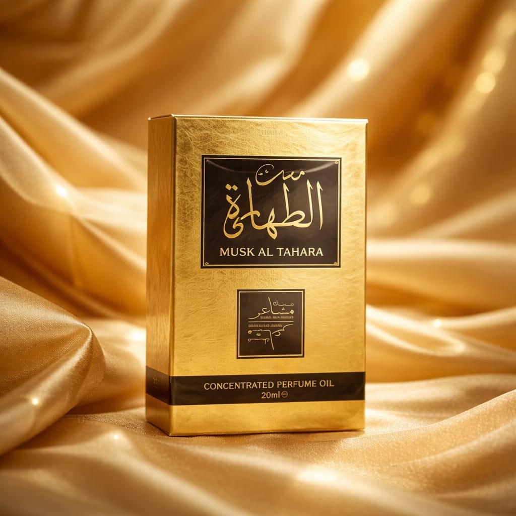Golden Musk of Purity | Luxurious concentrated perfume oil with a musk scent (20 ml)