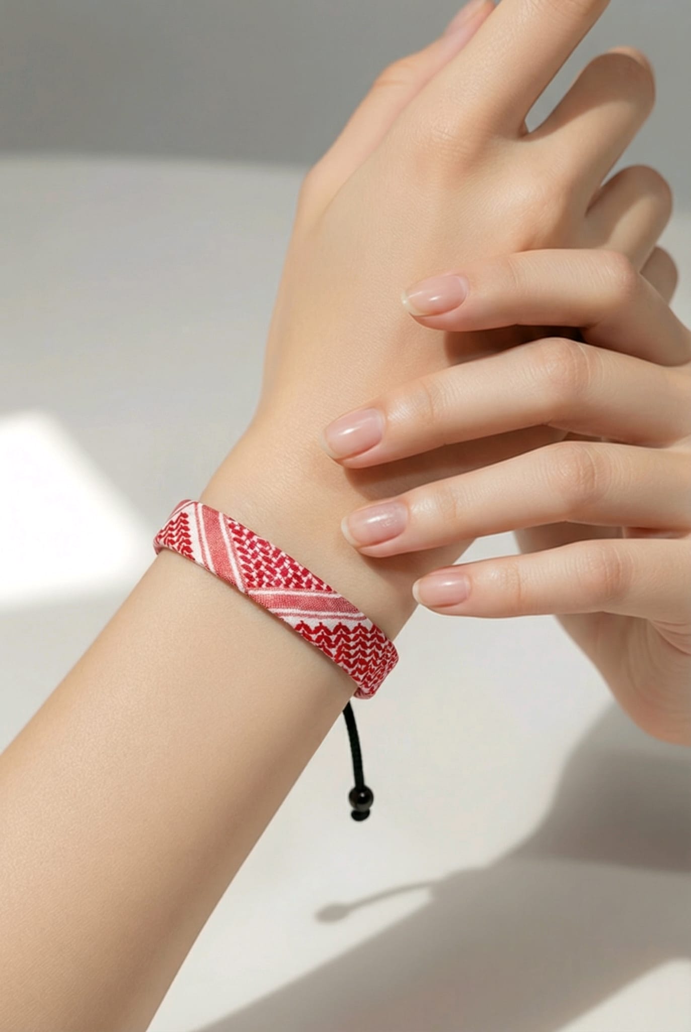 Jordanian keffiyeh bracelet