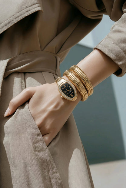 Luxury gold bracelet watch ✨