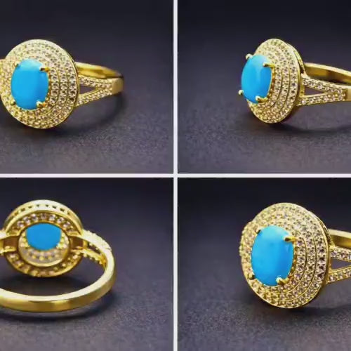 Blue Stone Ring