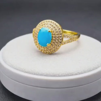 Blue Stone Ring